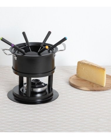 Set de Fondue para 6 Personas de Acero Inoxidable