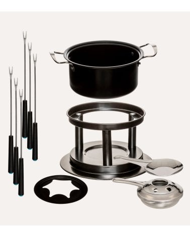 Set de Fondue para 6 Personas de Acero Inoxidable