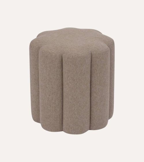 Puf Colección floral de Madera Contrachapada