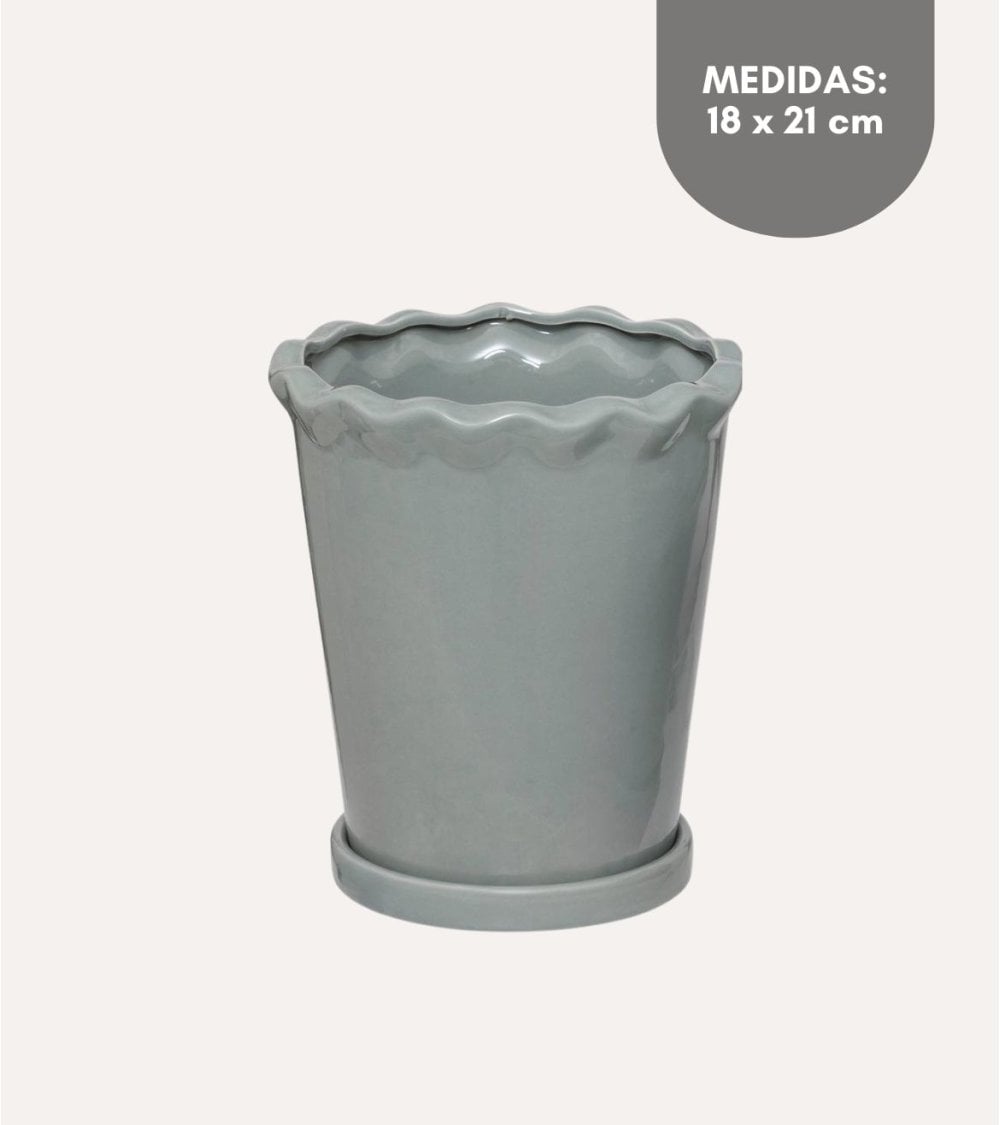 Maceta Wild Romance de Dolomita