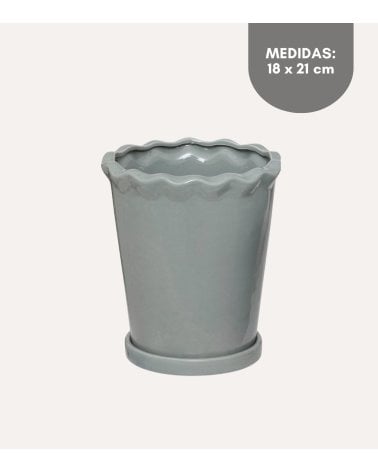 Maceta Wild Romance de Dolomita