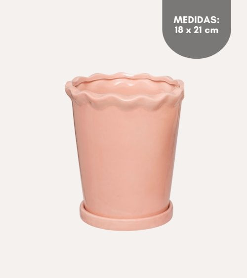 Maceta Wild Romance de Dolomita