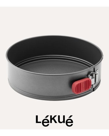 Molde Redondo Antiadherente de Acero y Silicona de Platino