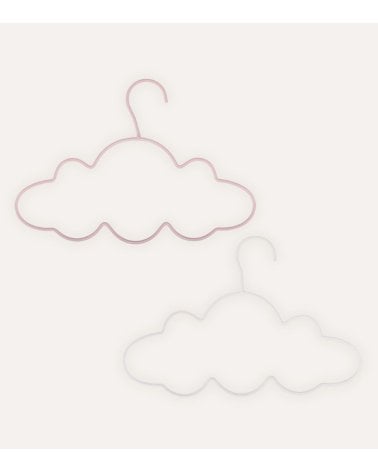 Set de 3 Perchas Nube Nuage de Metal