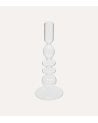 Candelabro con Burbujas de cristal