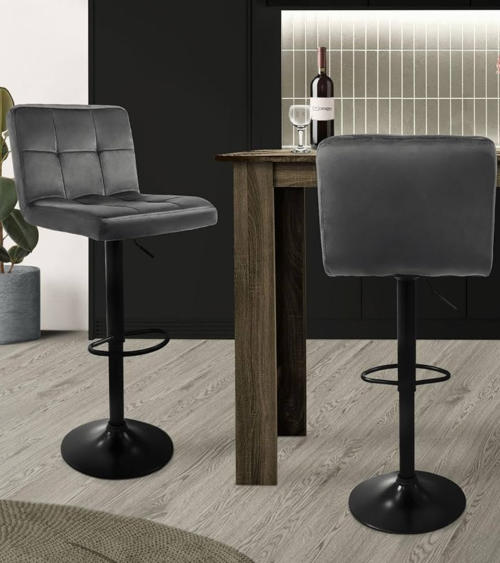 Silla Alta Regulable Delek de Acero