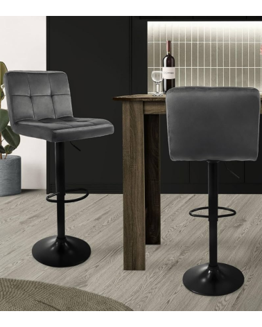 Silla Alta Regulable Delek de Acero