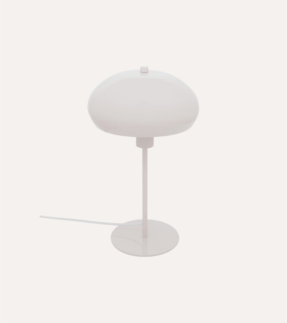 Lámpara de Mesa Hongo Savio de Metal