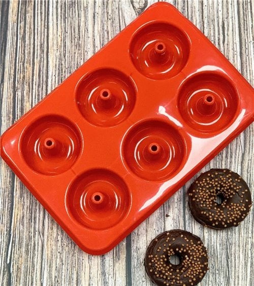 Molde de Silicona para Donuts de Ibili