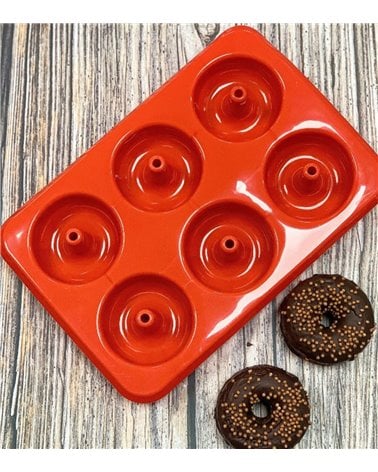 Molde de Silicona para Donuts de Ibili