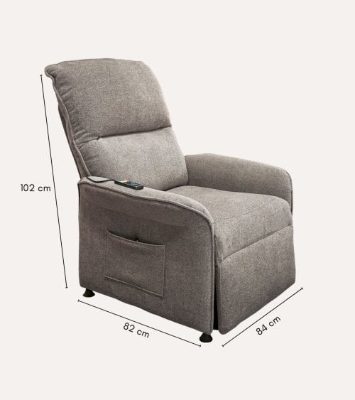 Sillón Relax Elevable Shiatsu con Función Masaje