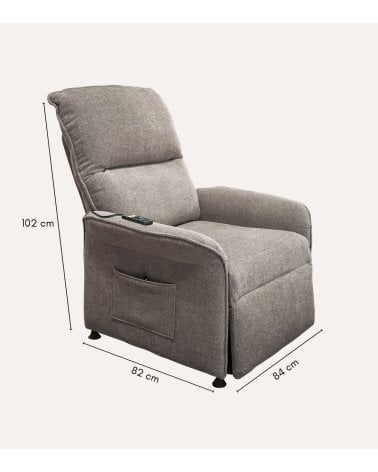 Sillón Relax Elevable Shiatsu con Función Masaje