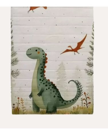 Colcha Bouti Dinosino para Habitación Infantil