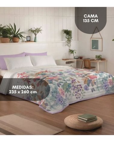 Colcha Bouti Triana con Diseño Floral