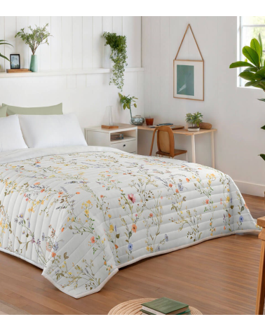 Colcha Bouti Primavera con Diseño Floral