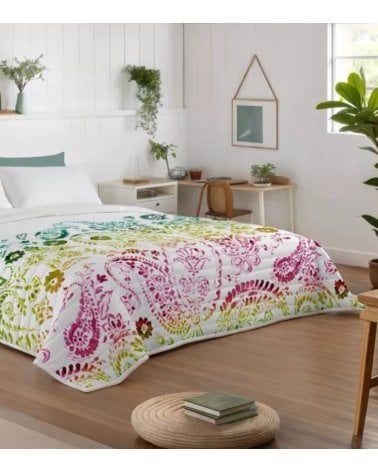 Colcha Bouti Evita con Diseño Hippie