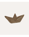 Figura Decorativa Barco de Madera