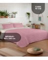 Colcha Bouti Bicolor Naturals Reversible