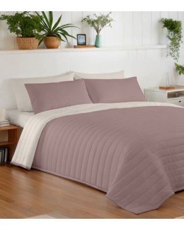 Colcha Bouti Bicolor Naturals Reversible