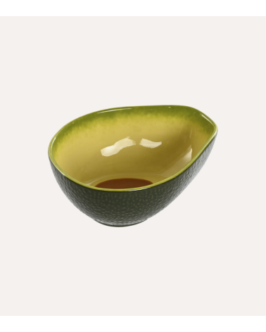 Bol Forma de Aguacate de Gres