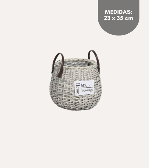 Cesta My Storage de Mimbre