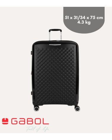 Maleta Rígida Queens Expansible