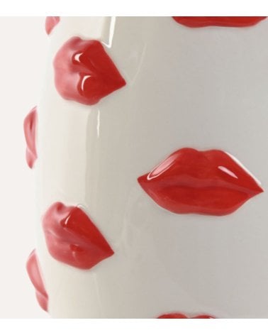 Jarrón Labios Rojos de Dolomita