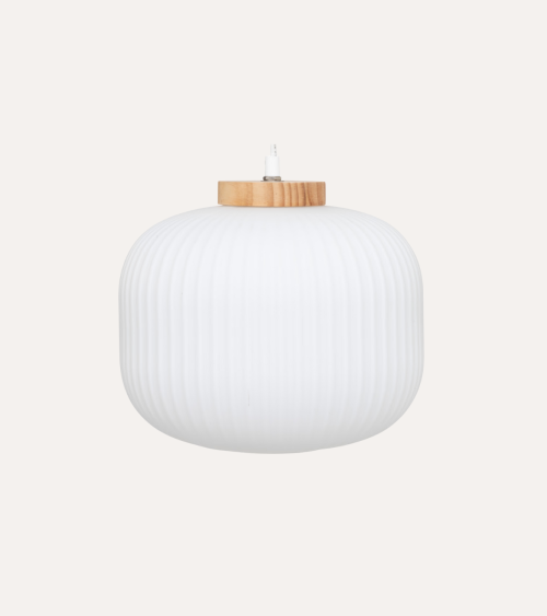 Lámpara Colgante Travis de Vidrio