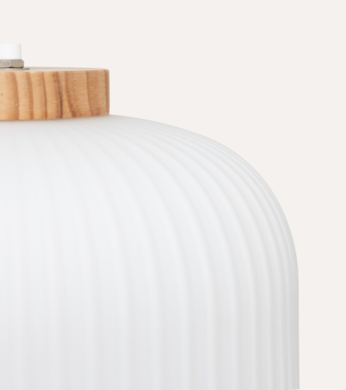 Lámpara Colgante Travis de Vidrio