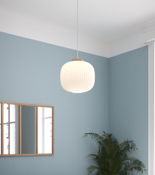 Lámpara Colgante Travis de Vidrio