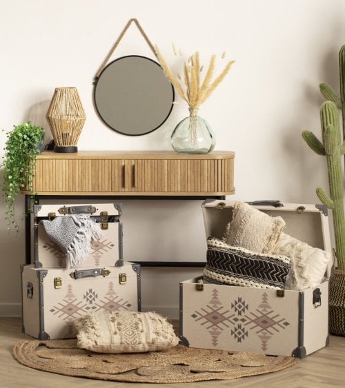 Espejo con Cuerda Eden de Vidrio