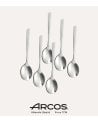 Set de 6 Cucharas para Café Toscana de Acero Inox