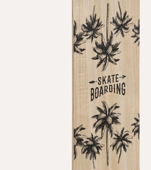 Decoración de Pared Monopatín Deven de MDF