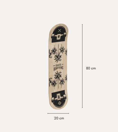 Decoración de Pared Monopatín Deven de MDF