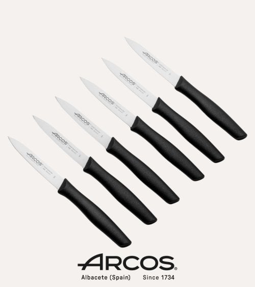 Set de 6 Cuchillos de Mesa Nova de Acero Inoxidable