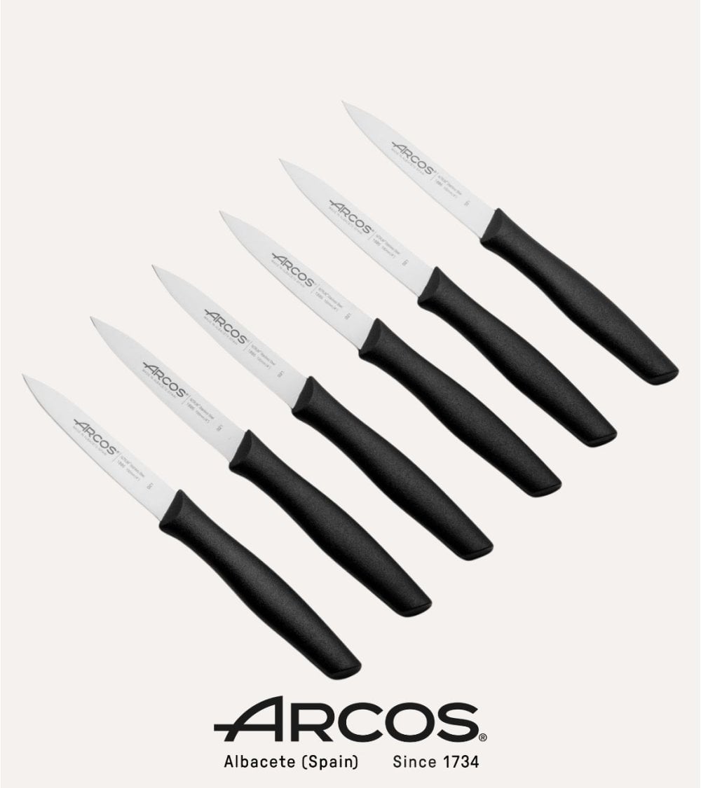 Set de 6 Cuchillos de Mesa Nova de Acero Inoxidable