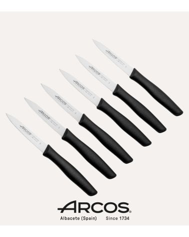 Set de 6 Cuchillos de Mesa Nova de Acero Inoxidable