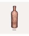 Jarrones Botella Folk de Vidrio