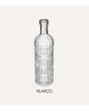 Jarrones Botella Folk de Vidrio