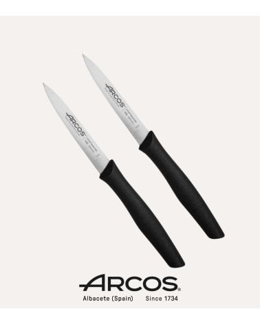 Set de 2 Cuchillos Mondadores Nova de Acero Inoxidable