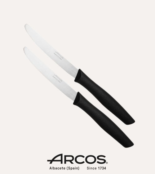 Set de 2 Cuchillos de Sierra Nova de Acero Inoxidable