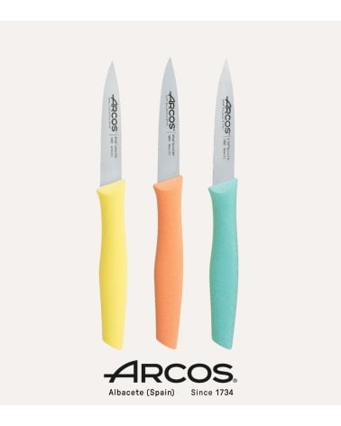 Set de 3 Cuchillos Mondadores Nova Coloridos