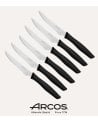 Set de 6 Cuchillos Chuleteros Nova de Acero Inoxidable