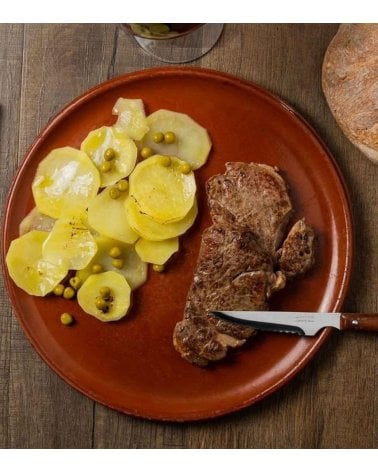 Set de 6 Cuchillos Chuleteros de Acero Inoxidable