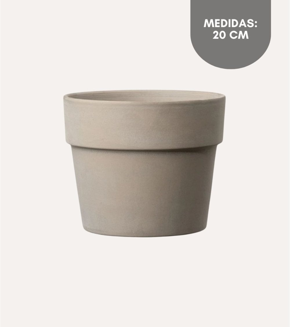 Maceta Perfetto de Barro de Terracota