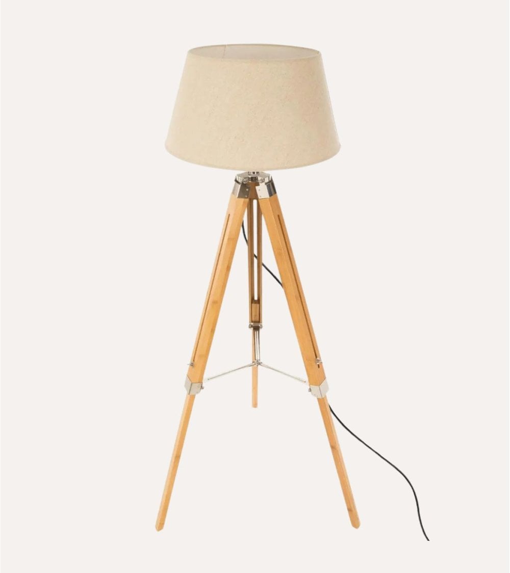 Lámpara de Pie Trípode Runo