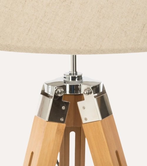 Lámpara de Pie Trípode Runo