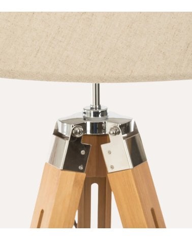 Lámpara de Pie Trípode Runo