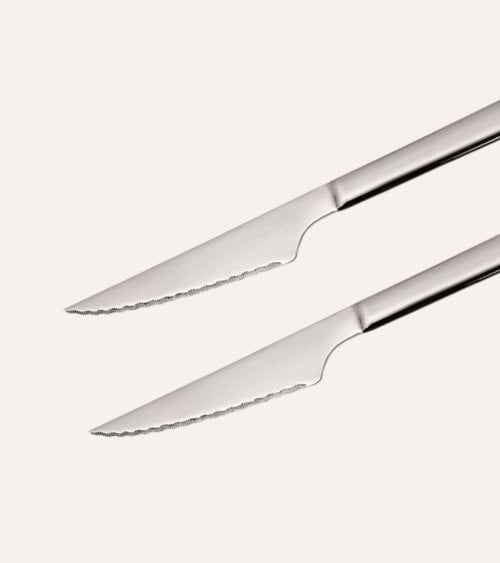 Set de 2 Cuchillos Chuleteros Alida 18% Profesional