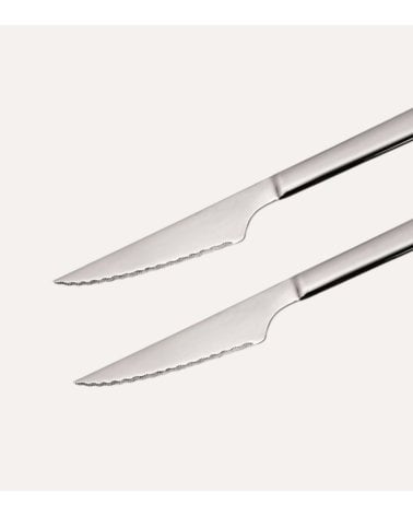 Set de 2 Cuchillos Chuleteros Alida 18% Profesional